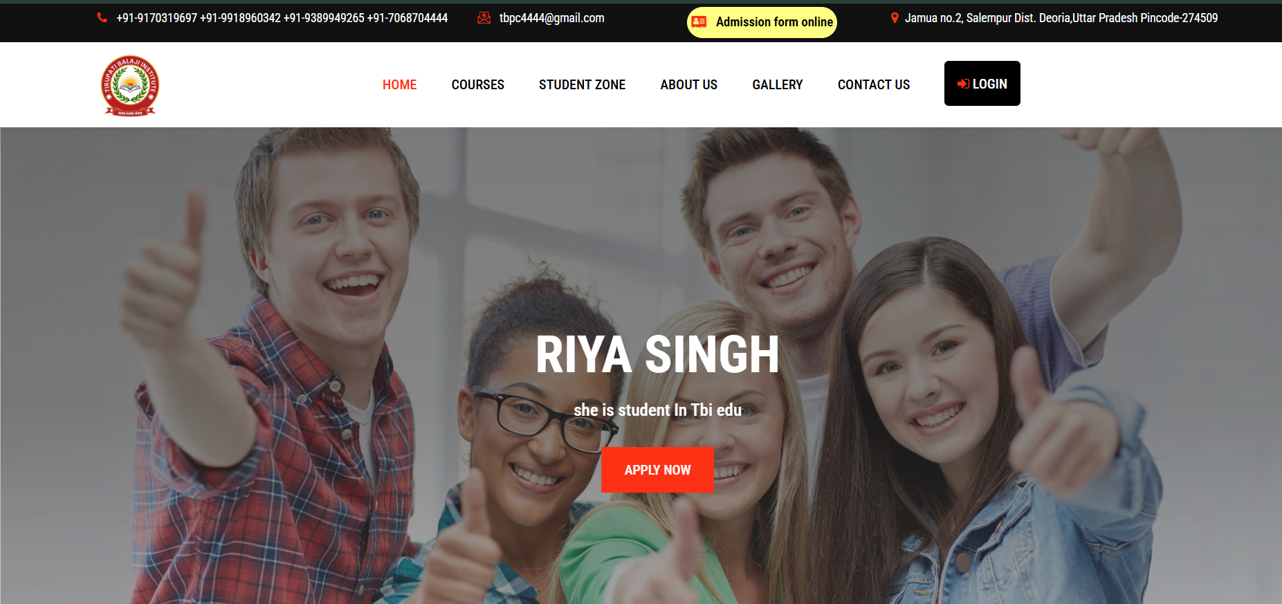 Tirupati Balaji Institute